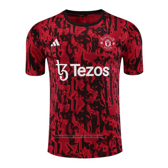 Treinamento Manchester United 2023-2024 Vermelho